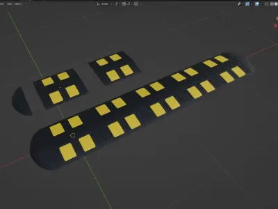 SPEED BUMP 3D model