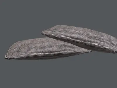 Sack Prop Free low-poly 3D model