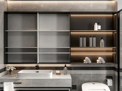 Bathroom 13 3D model