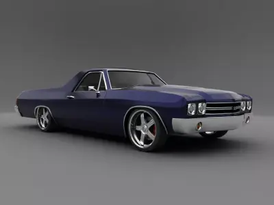 Chevrolet Elcamino 1970 3D model