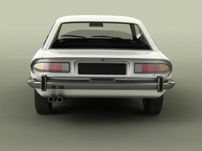 Triumph Stag Fastback prototype 3D model