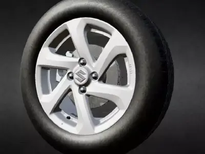 3D model Maruti Suzuki alloy wheels 3D model