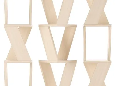 Decorative Shelf Free low-poly 3D model