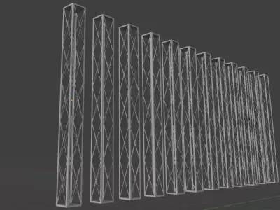 Industrial Frame 3D model