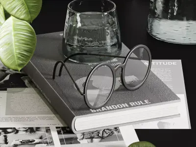 Decorative set 41 3D model