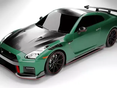 Nissan GTR R35 Nismo 2022 3D model