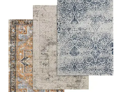 Rug Set 587 3D model