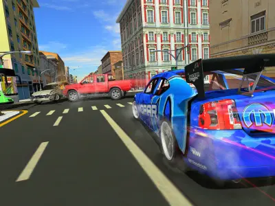 Shabalu Modern Racing Car 3D model