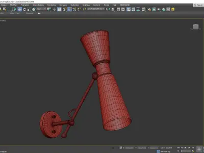  NOBU LUXURY WALL 2 Low-poly 3D model