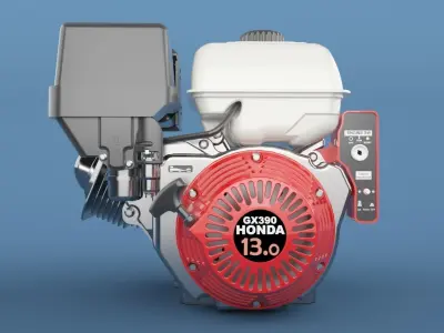 Honda Engine 3D model
