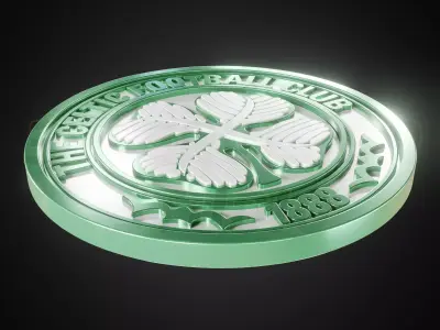 The Celtic FC logo - Cinematic - 3D print 3D model