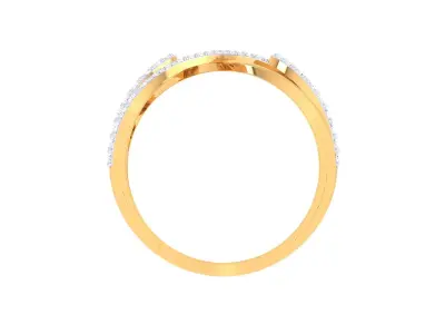 Diamond Ring 3D print model 3