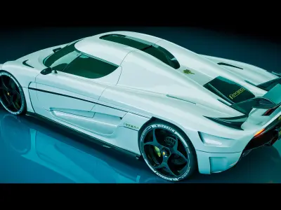 Koenigsegg Regera 3D Model 3D model