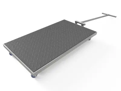 CARGO TROLLEY Low-poly 3D model