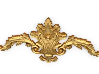 Classic decor ornament 79  3D model