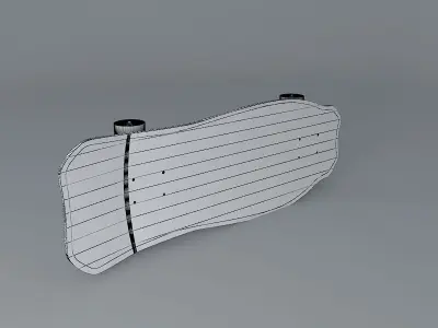 Christian Hosoi Hammerhead skateboard Free 3D model