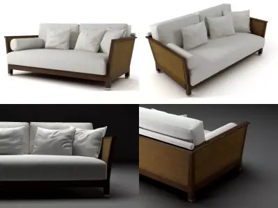Zanzibar sofa 3D model