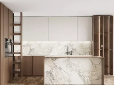 Kitchen 80 3D model