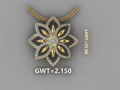 FASION  PENDANT 3D model shop