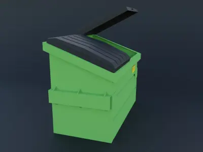 Generic Dumpster Free 3D model