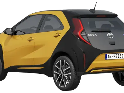 Toyota Aygo X GR sport 2026 3D model