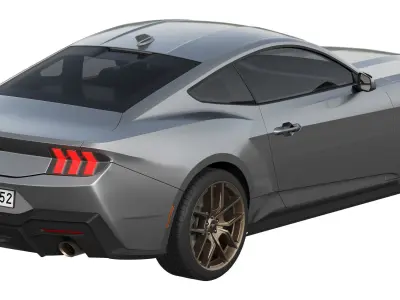 Mustang 2023 3D model