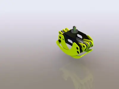 Timber grab 3D model