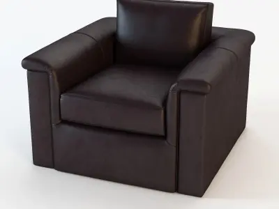 Detail Barkley Lounge Chair 3D model