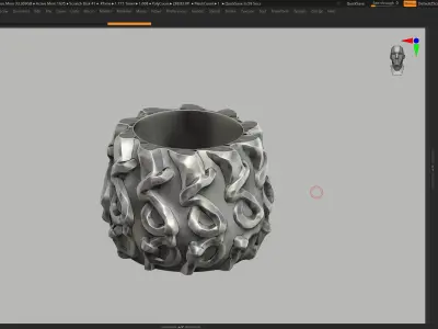 vase 3d print 824  3D print model