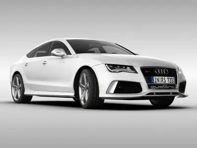 Audi RS7 Sportback 2014 3D model
