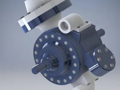 LPG Pump 3D model
