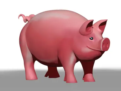 Pig Sculpt 3D model