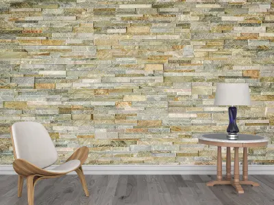 Photo Wallpaper No 1 Low-poly 3D model