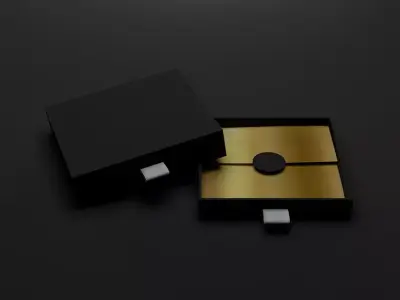Luxury Gift Box Packaging and Premium Box Packaging 3D model