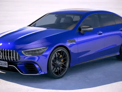 Mercedes AMG GT63 2019 3D model