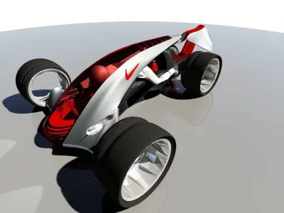 Prototype Nikecar Polyphonie 3D model