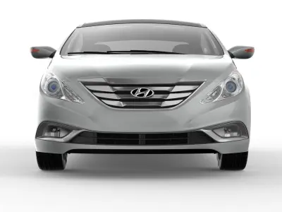 Hyundai Sonata 2013  3D model
