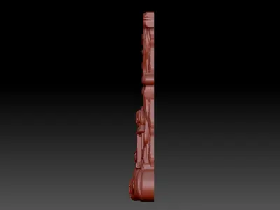 Halloween frame 3D print model