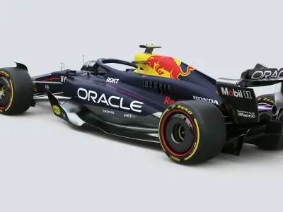 F1 RedBull RB20 2024 3D model
