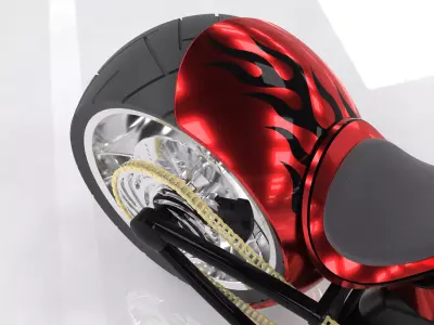 American Chopper 3D print model