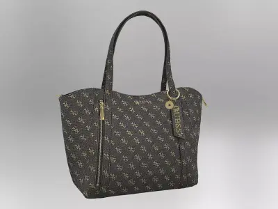 Guess Naya handbag 3D model