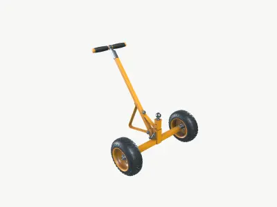 Tow Puller Low-poly 3D model