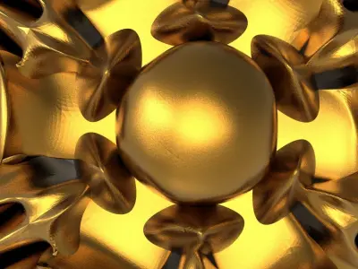 decorative rosette 3D model shop