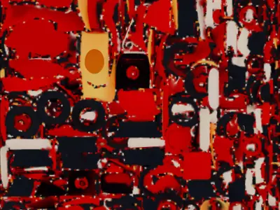 Cute Cartoon Go-Kart Vehicle 3D Model Low-poly 3D model