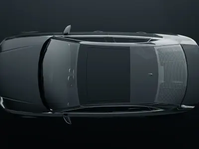 Audi A3 2015 Low-poly 3D model