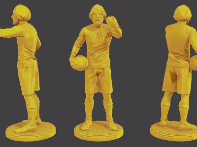 Soccer Player SP 030 3D print model
