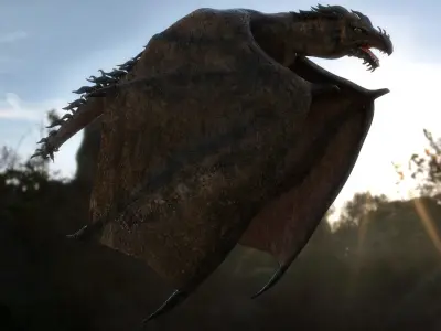 AMV Dragon - Celestial Dragonis 3D model