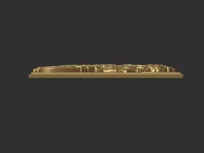 Guangong gold 3D print model
