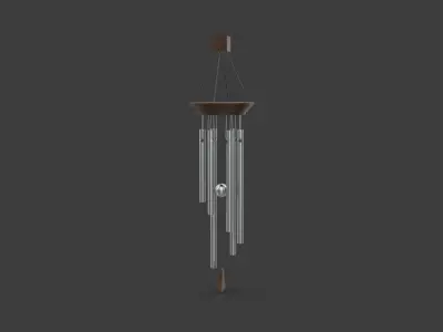  Wind Chimes 3D model