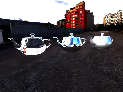 HDRI building site 2 Free 3D model